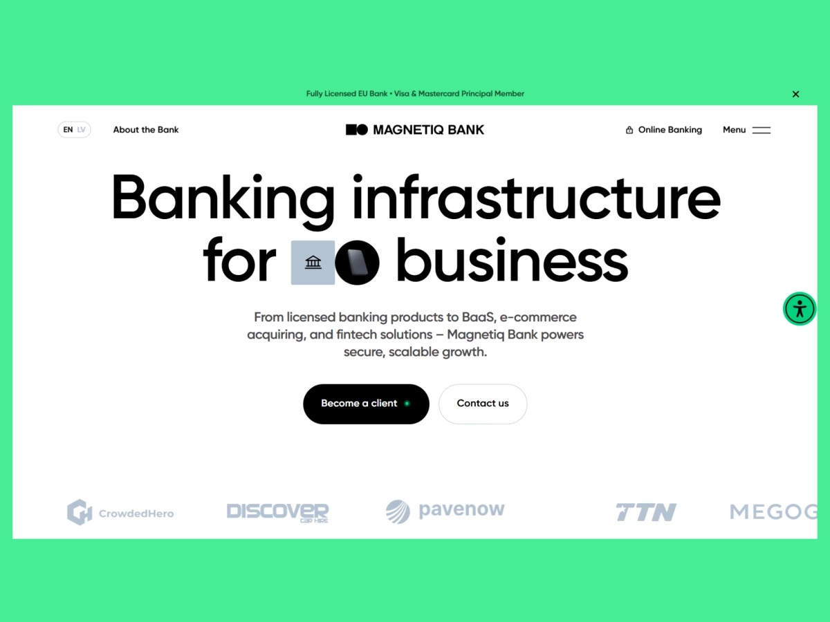 Magnetiq Bank Website Design | DesignRush