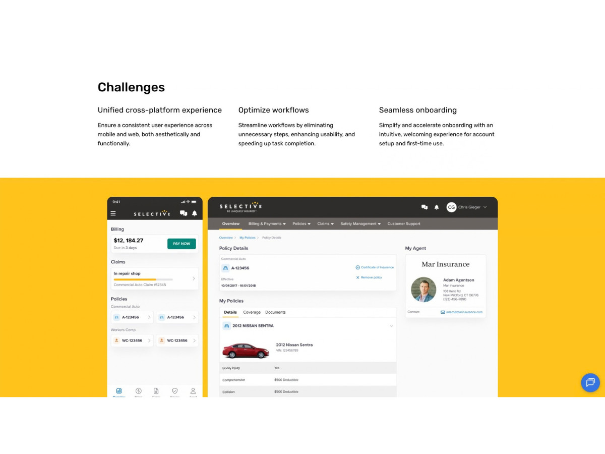 MySelective — Mobile App Challenges