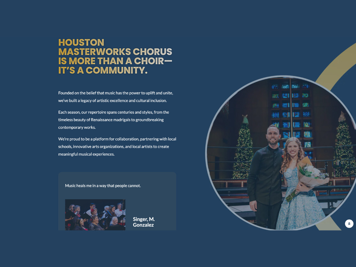 Houston Masterworks Chorus Community