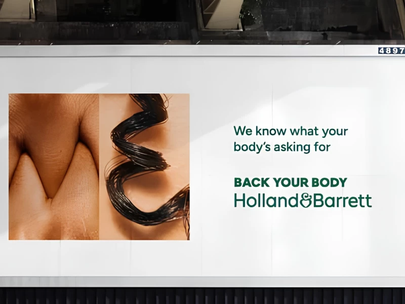 Holland & Barrett - Back Your Body Print Design by Oscar Torrans Studio and Lucky Generals