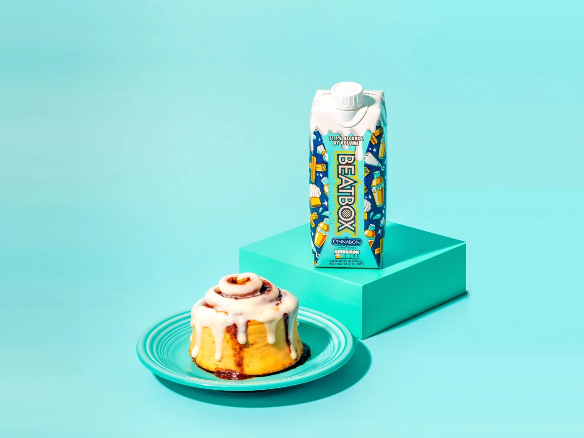 BeatBox Cinnamon Roll Packaging Design
