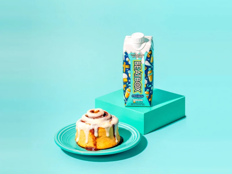 BeatBox Cinnamon Roll Packaging Design