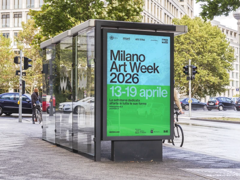 Milano Art Week 2026 Print Design by Frakas