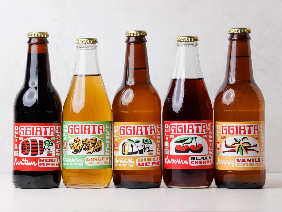 Ggiata Soda Packaging Design by Bill Rebholz