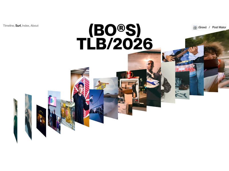The Lookback Website Design by Gil Huybrecht