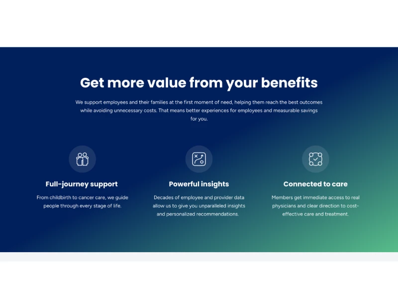 Quantum Health Website Design by Intero DIgital