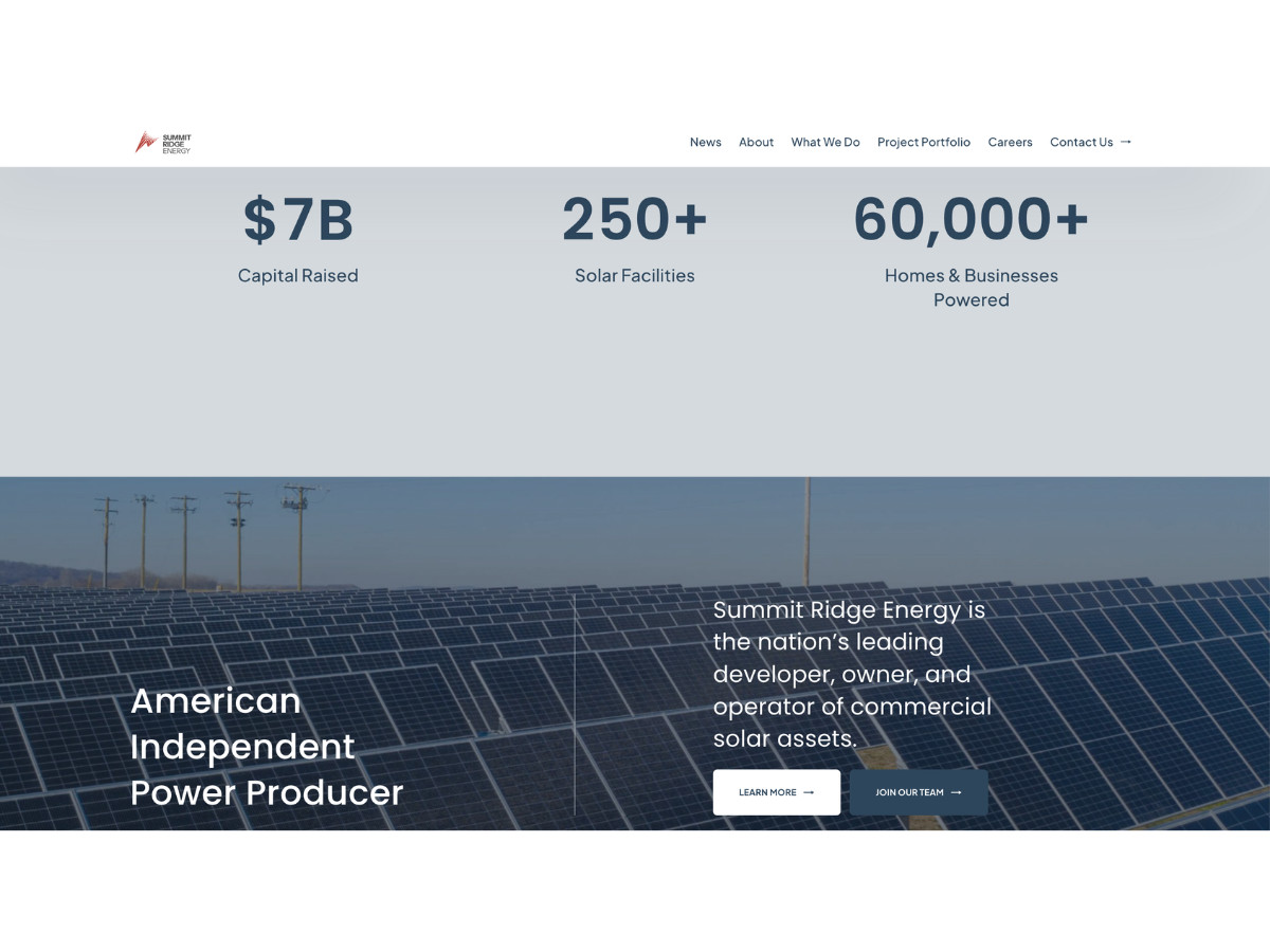 Summit Ridge Energy Numbers