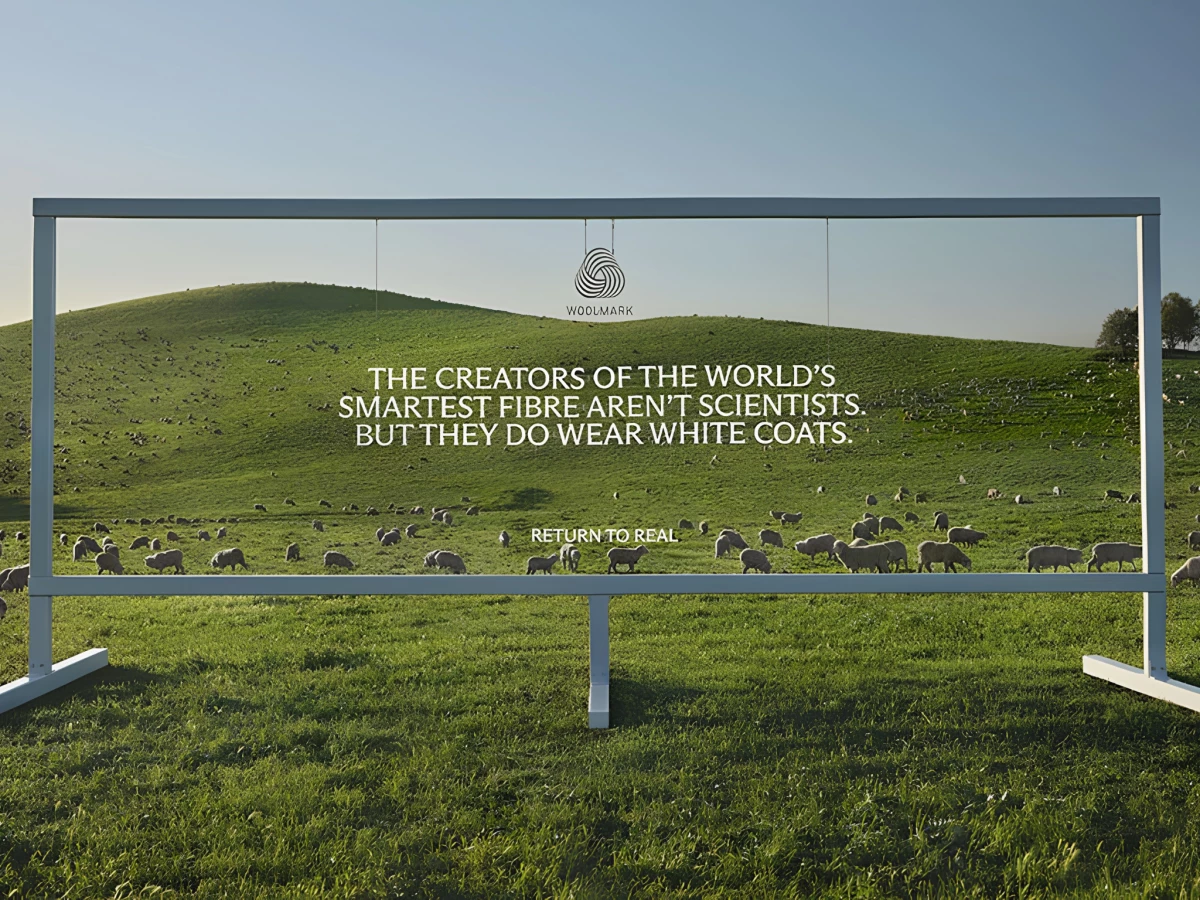 The Woolmark Company - Return to Real Print Design by Wieden+Kennedy Sydney