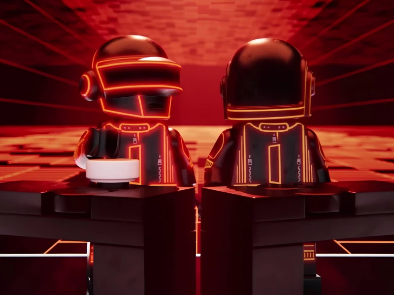 DAFT PUNK Has Entered the LEGO Universe Video Design