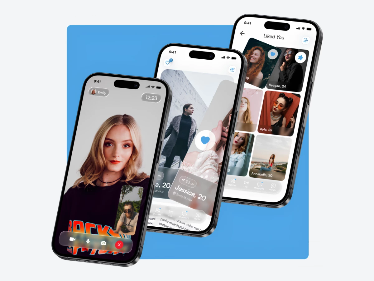 Best Logo Making Software Aura Dating App Design | DesignRush