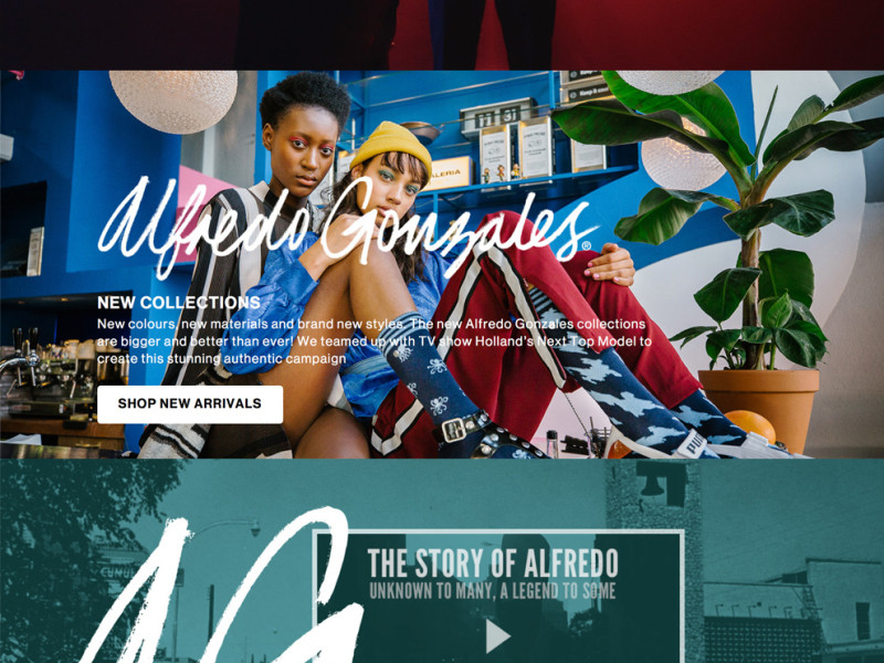 Alfredo Gonzales Great Homepage