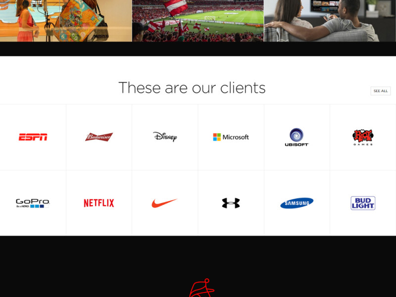 Red Professional Homepage