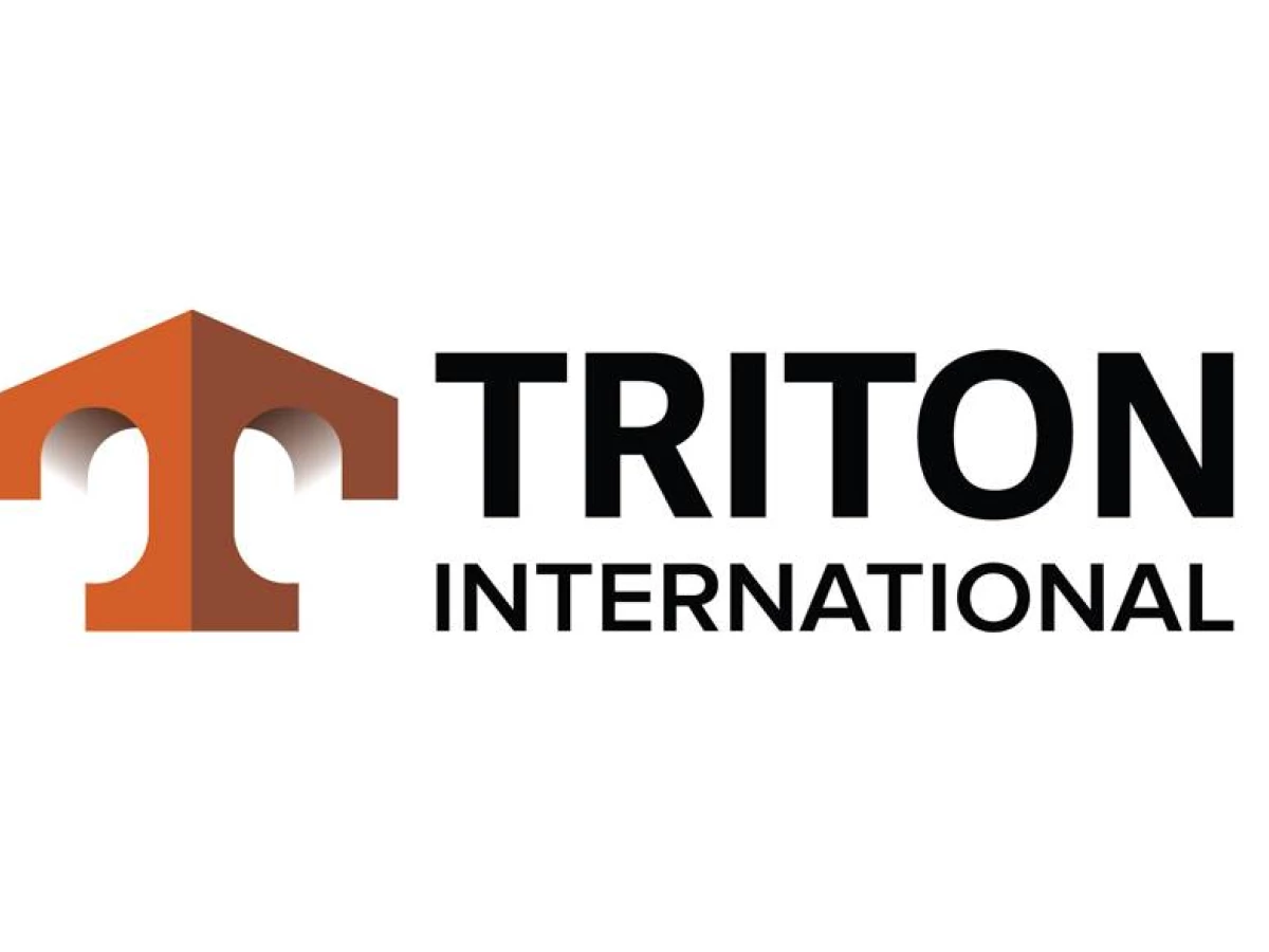 Triton International 3D Logo Design