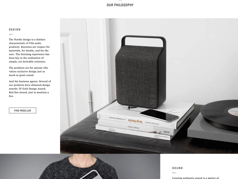 Vita Elegant Website Design