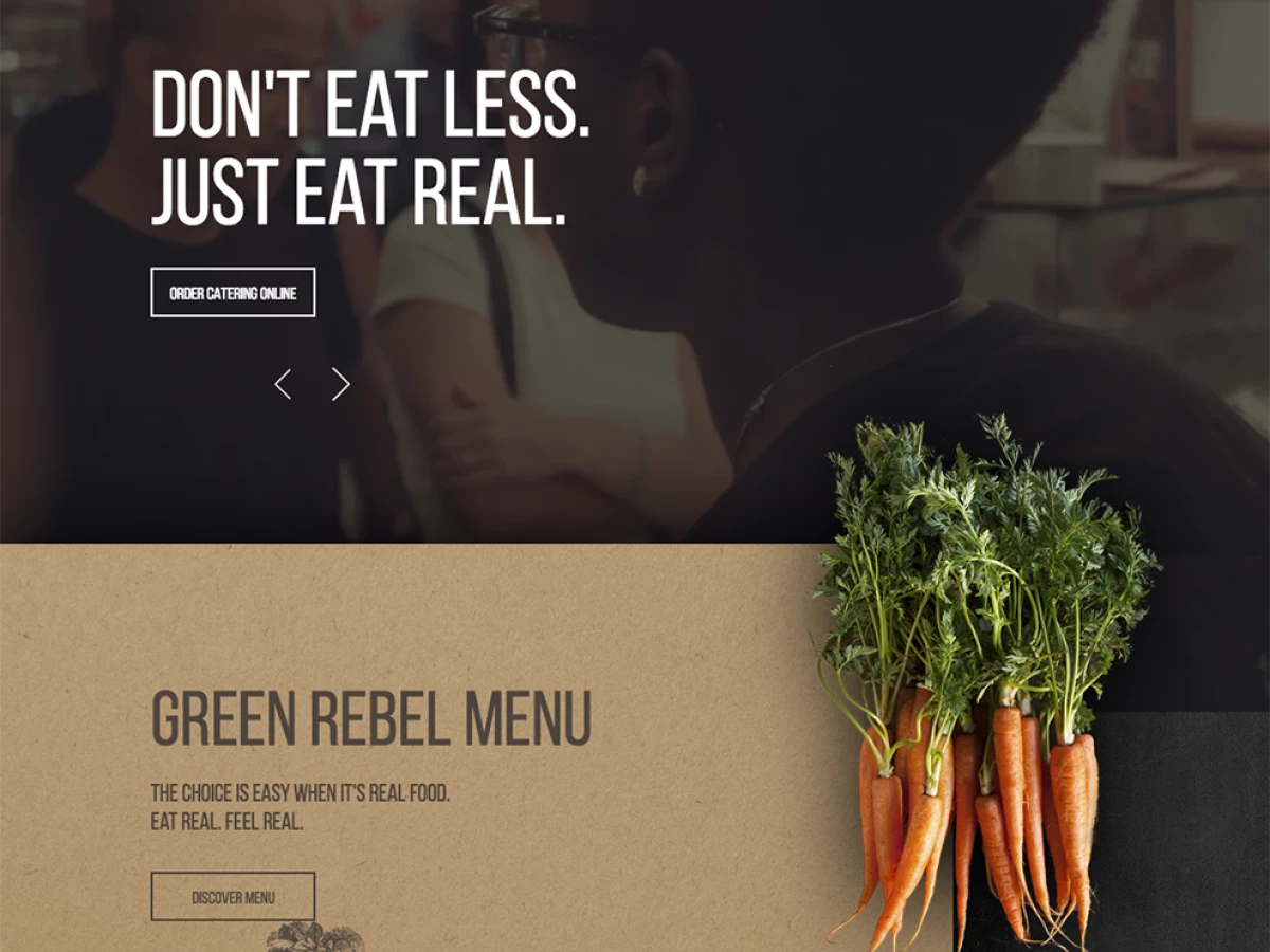 Green Rebel Professional Homepage