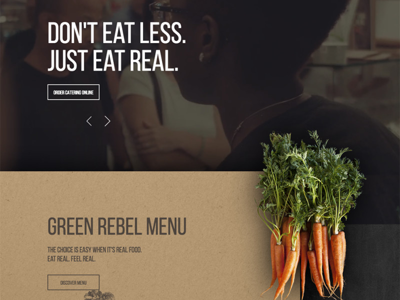 Green Rebel Professional Homepage