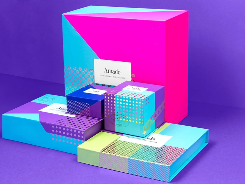 Amado by Hyatt Bold Package Design