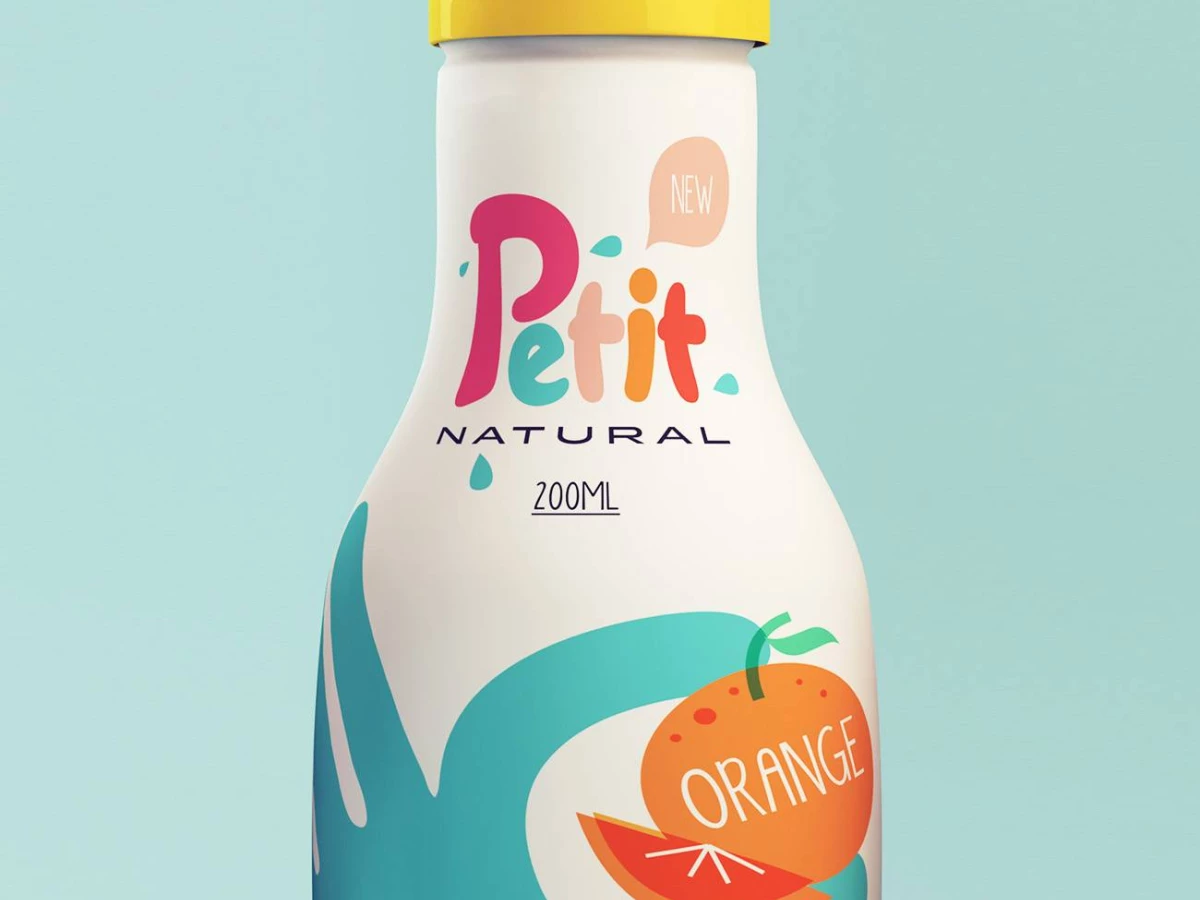 Petit Natural Juice Bright Packaging Design