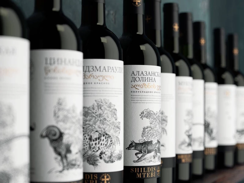Natural Parks of Kakheti Stunning Packaging Design