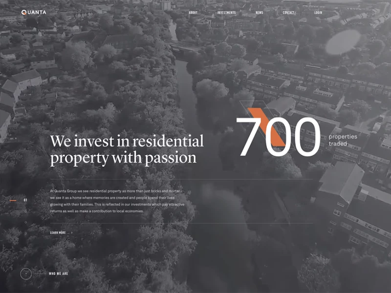 Quanta Group Professional Website Design