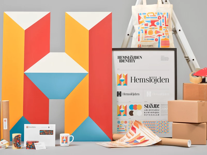 Hemsloejden Vivid Print Design