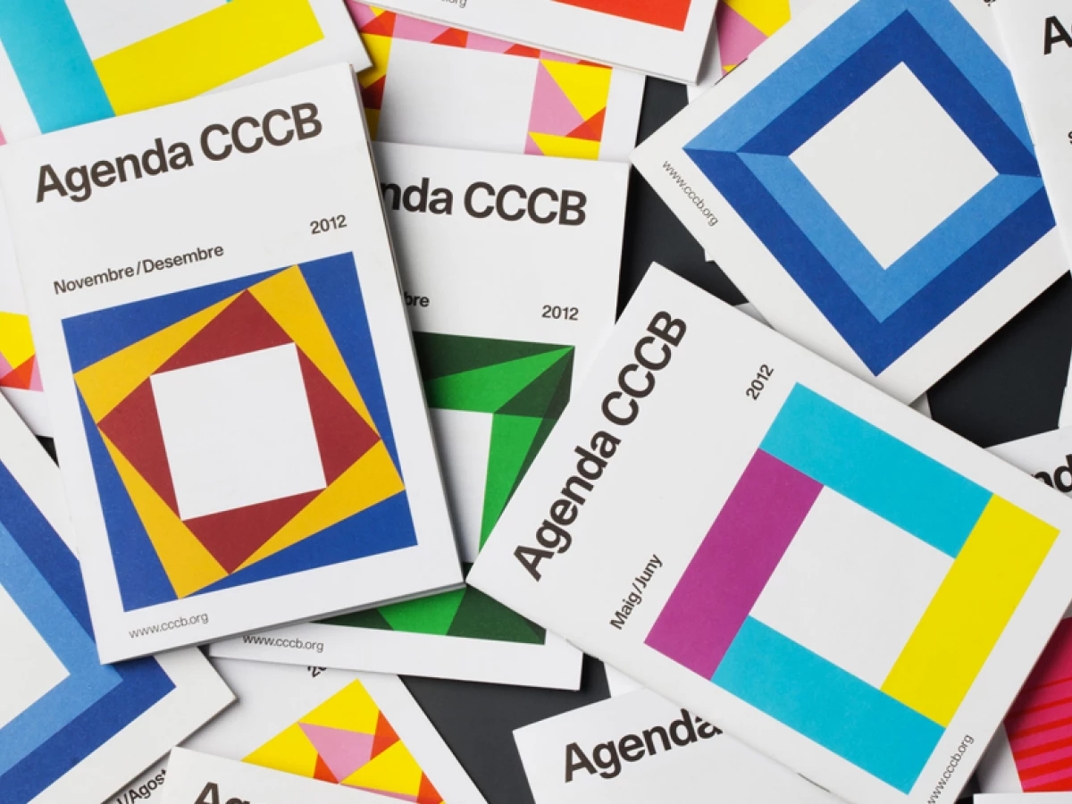 Agenda CCCB Gorgeous Print Design