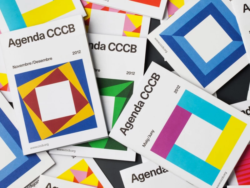 Agenda CCCB Gorgeous Print Design