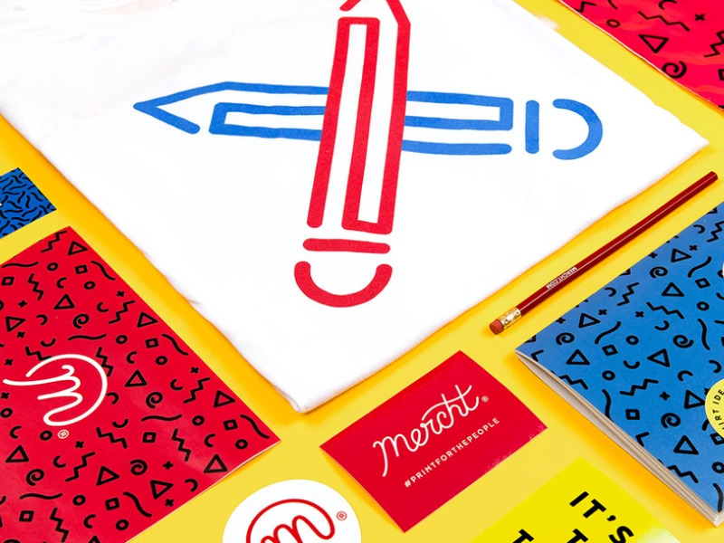 Mercht Illustrated Print Design