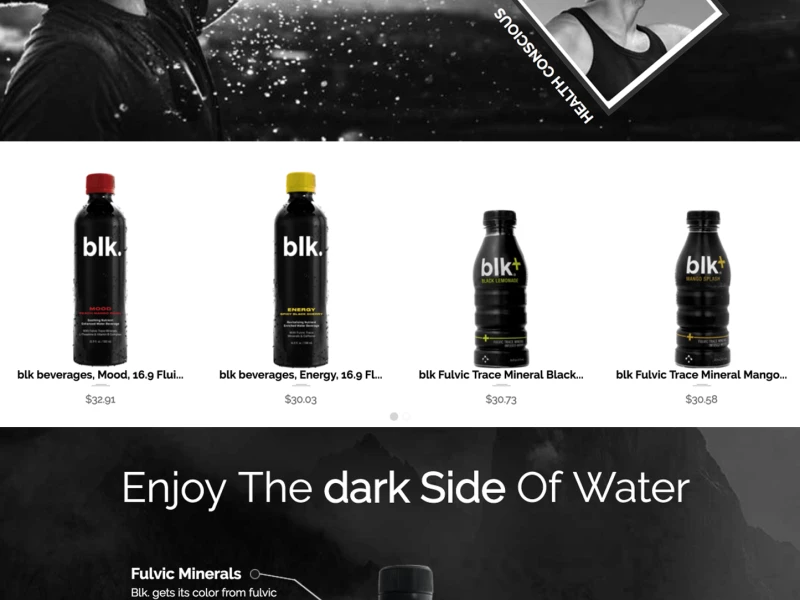 BLK Water Beautiful Website Design