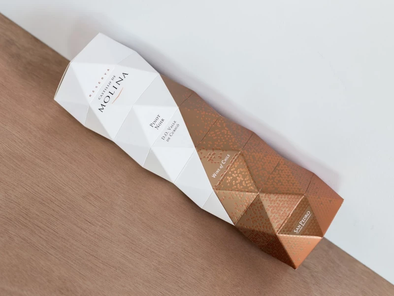 Castillo De Molina Origami Packaging Exciting Packaging Design