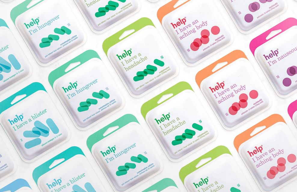 Help Remedies Paper Pack Stunning Packaging Design