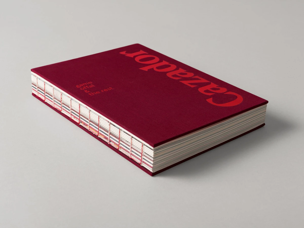 Cazador Cookbook by Tim Donaldson Great Print Design