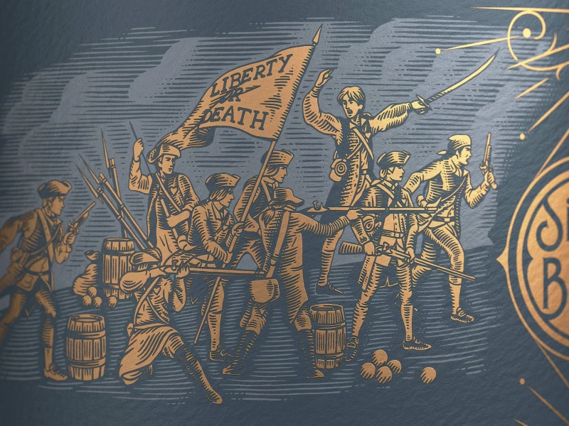 Fort Hamilton Rye Whiskey Design