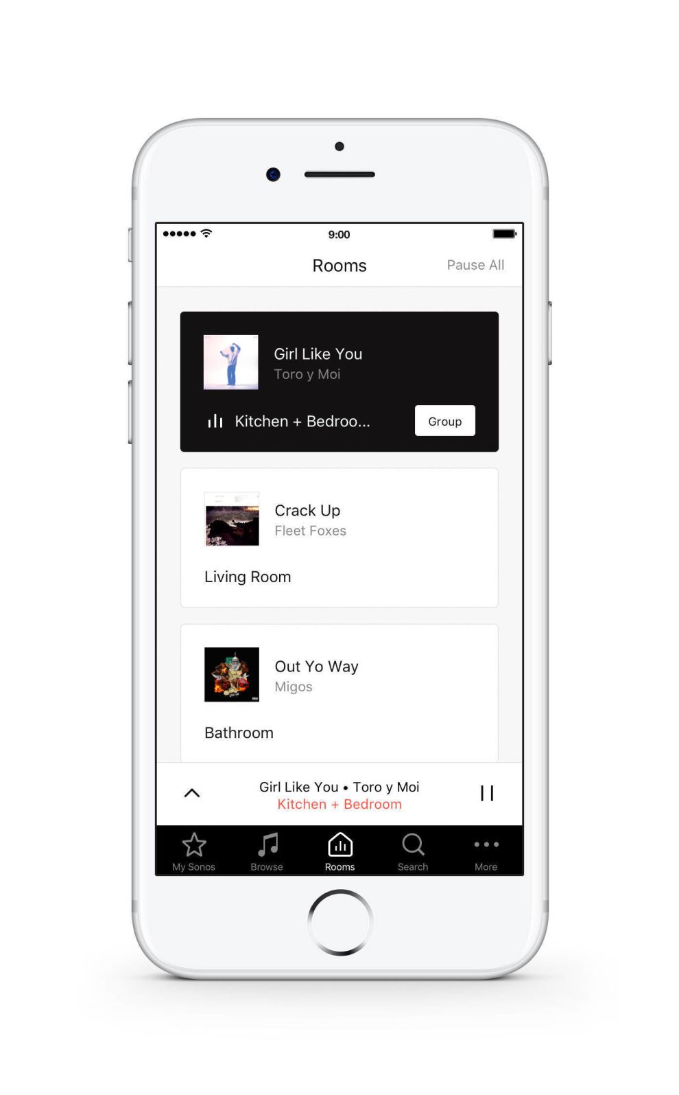 Sonos App Features