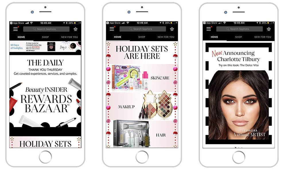 Sephora Clean App Design