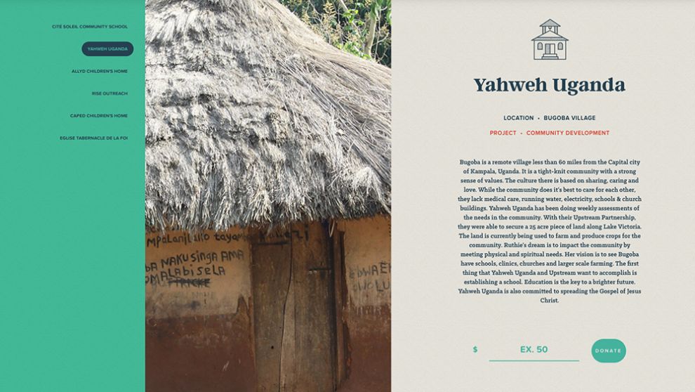 UpStream Beautiful Website Design