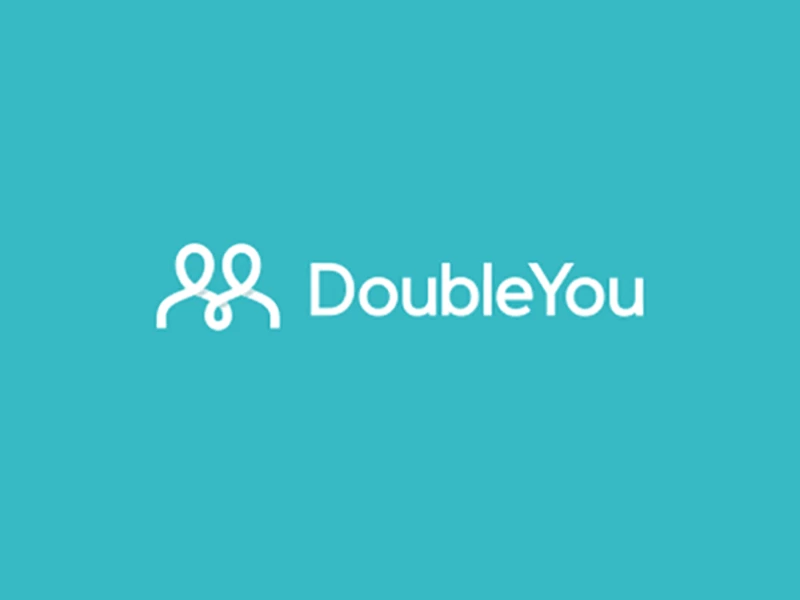 Double You Minimal Logo Design