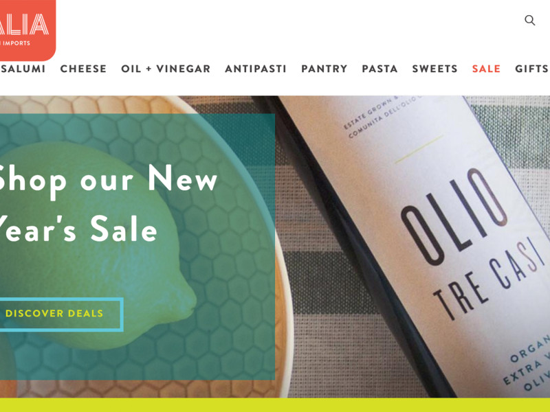 Ditalia Bright Website Design