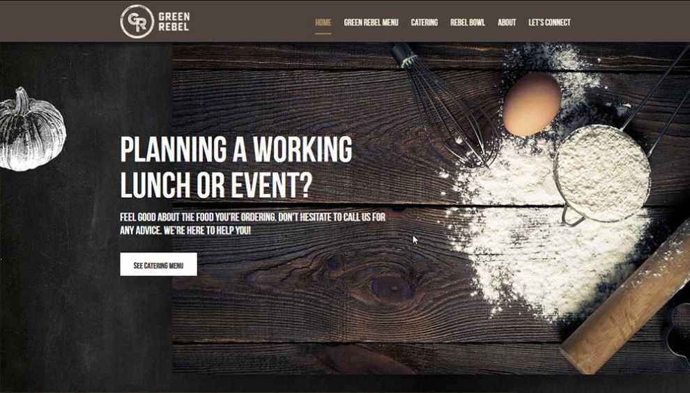 Green Rebel Professional Website Design