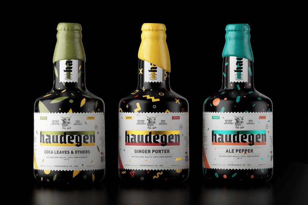 Haudegen Beer Awesome Packaging Design