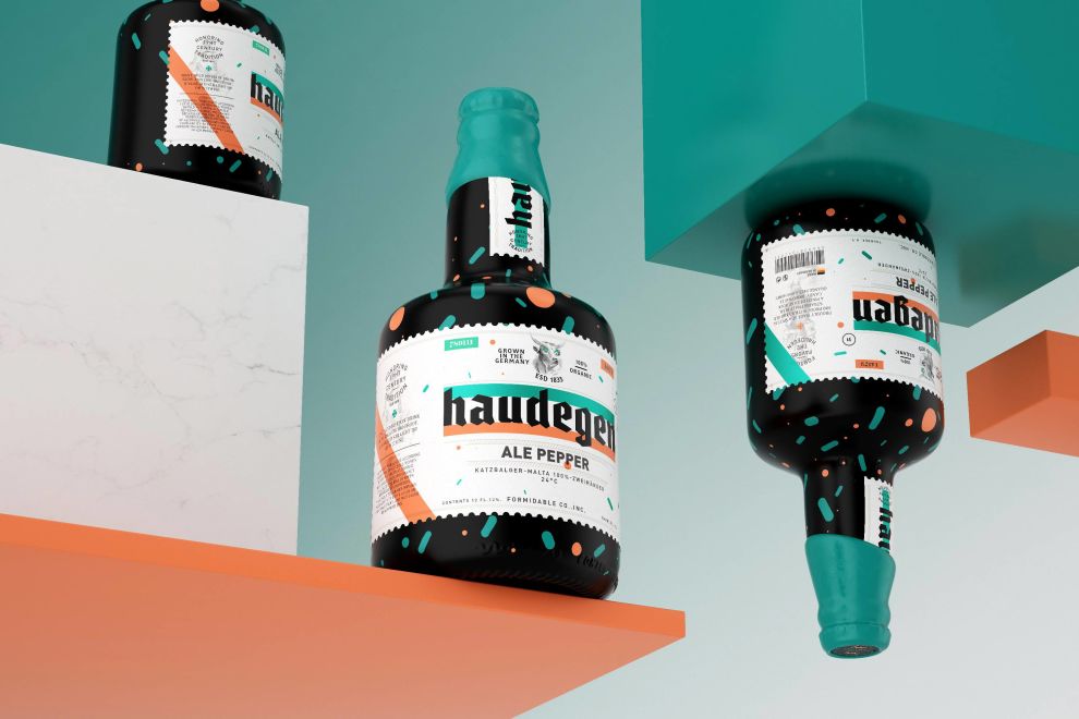Haudegen Beer Cool Packaging Design