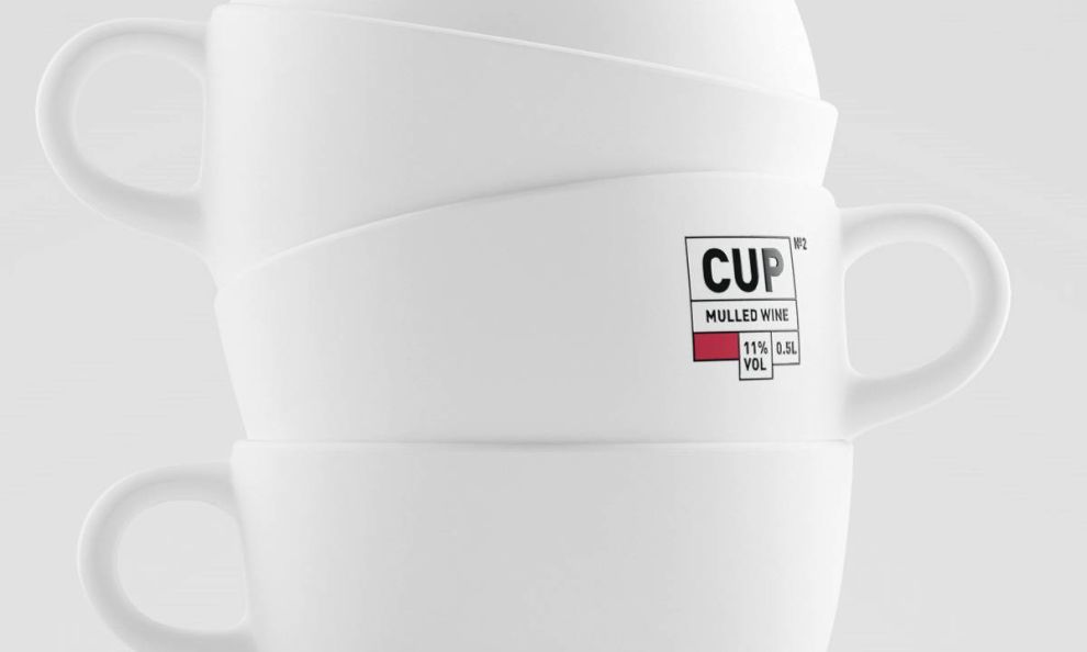 Cap Bottle Clean Packaging Design