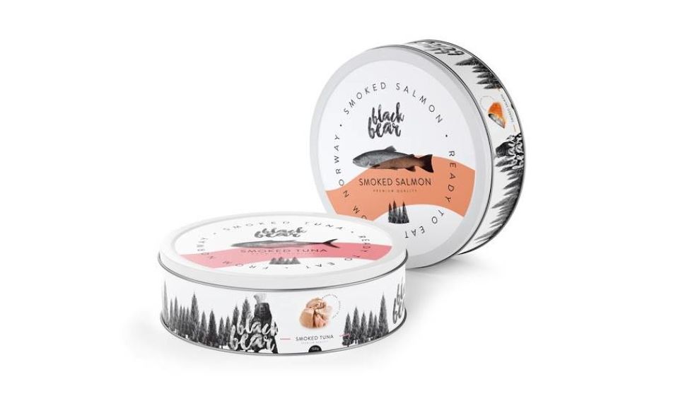 Black Bear Concept Clean Packaging Design