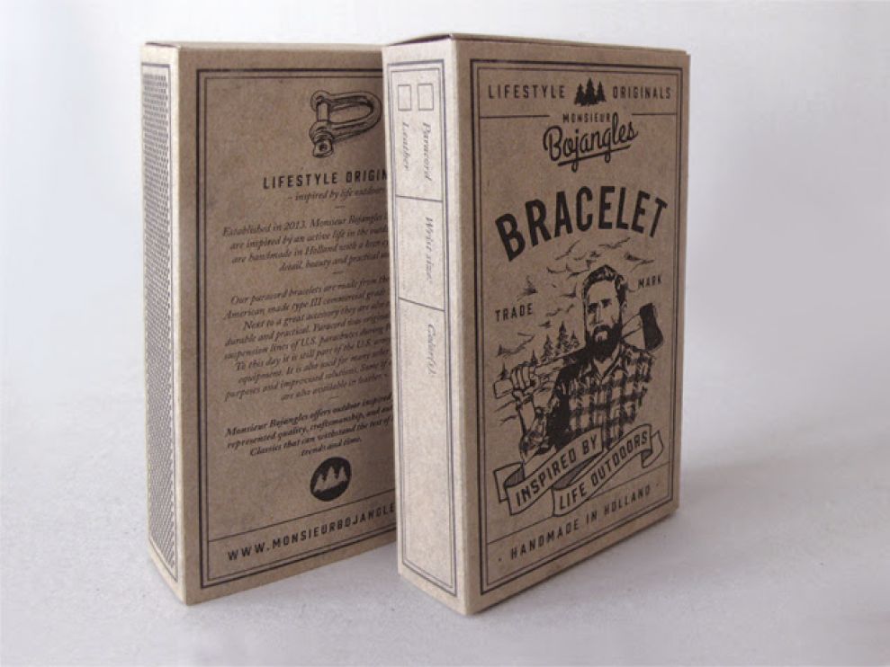 Monsieur Bojangles Elegant Packaging Design