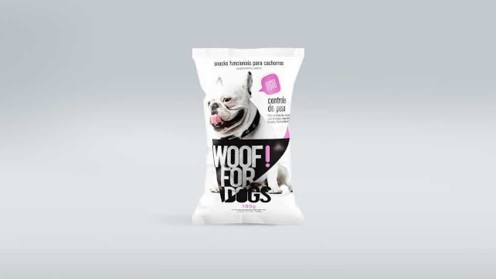 Woof For Dogs Fun Packaging Design