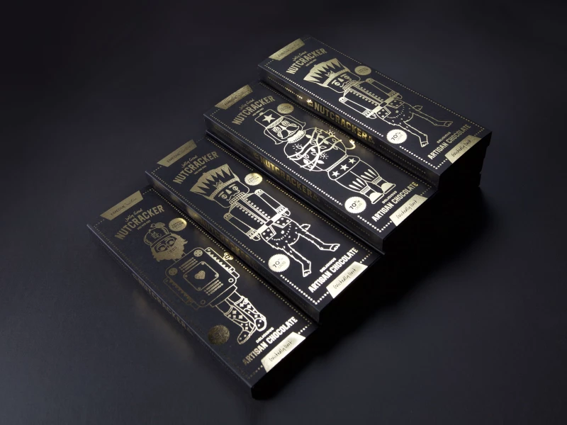 Nutcracker Chocolate Packaging Design