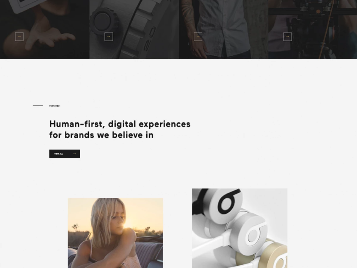BASIC Clean Homepage