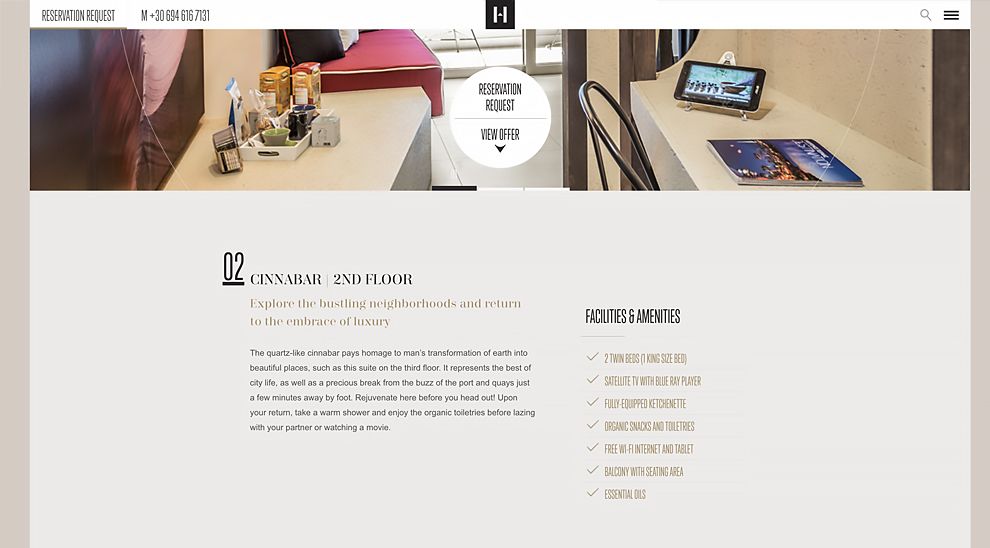 Harbor Suites Beautiful Website Design