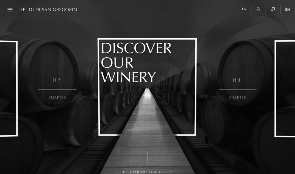 Feudi di San Gregorio Online Journey