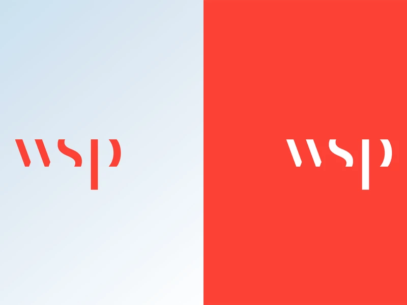 WSP Minimal Logo Design